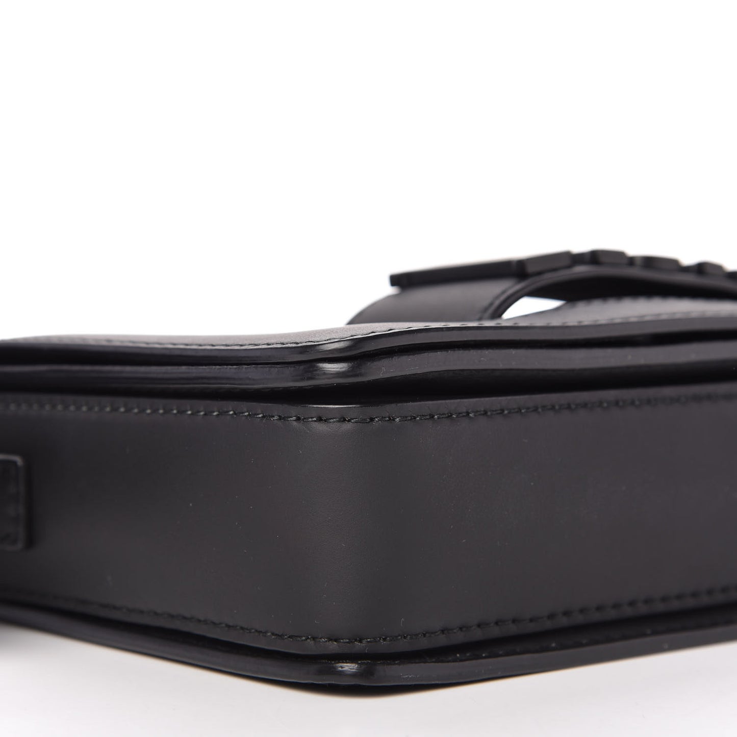 Ultra Matte Calfskin Dio(r)evolution Flap Bag Black