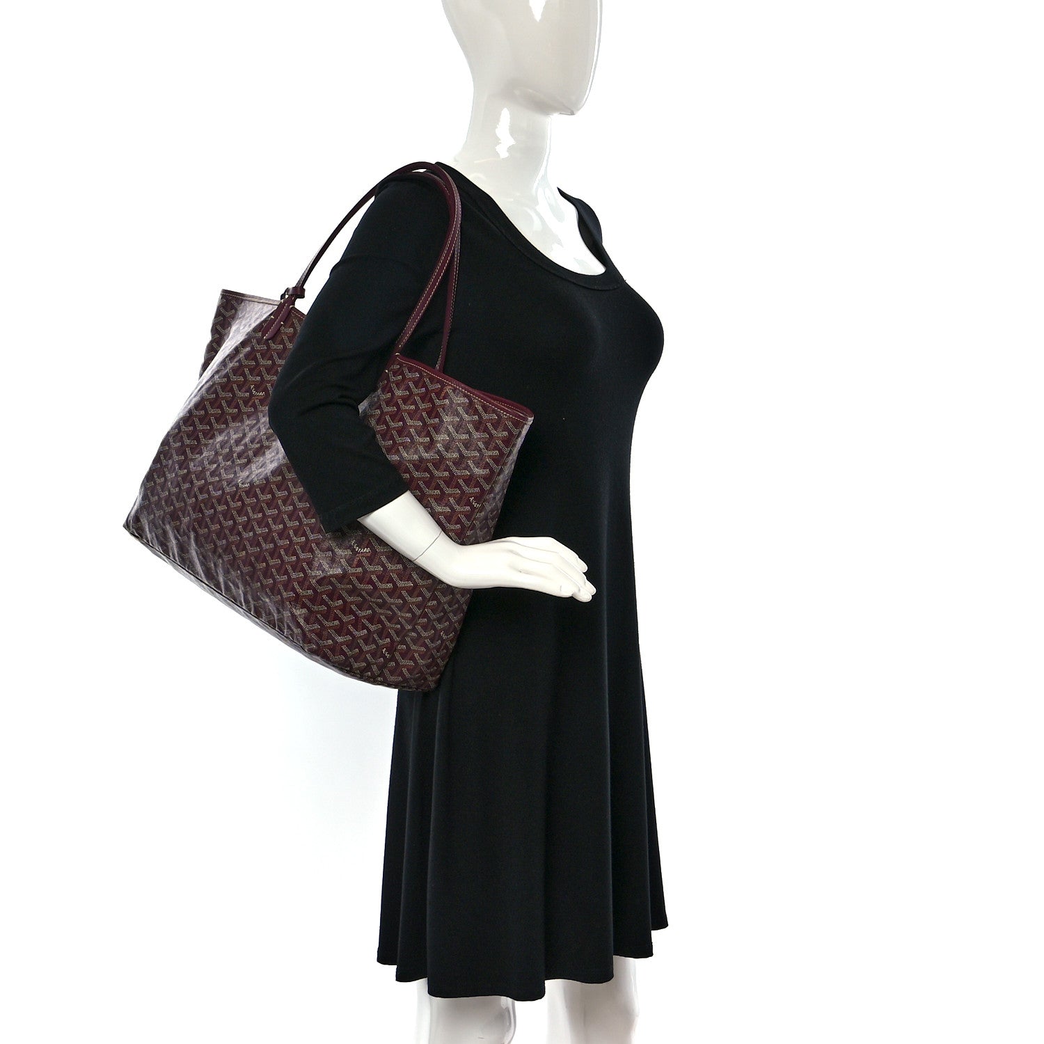 Goyard Goyardine Saint Louis GM Bordeaux 3 of 8