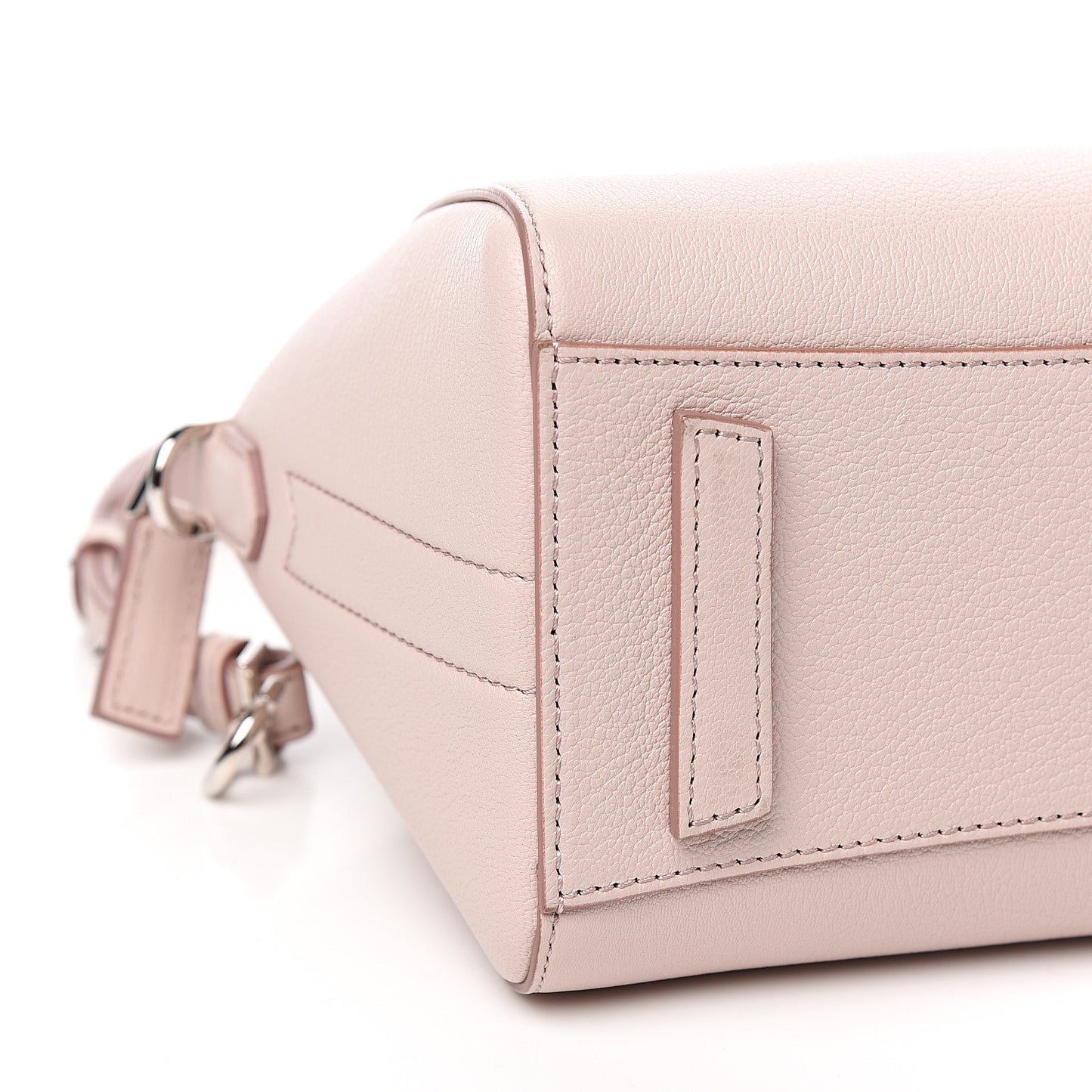 Sugar Goatskin Mini Antigona Pale Pink