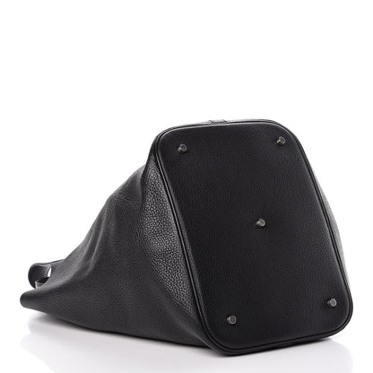 Hermes Taurillon Clemence Picotin Lock TGM Black 4 of 10