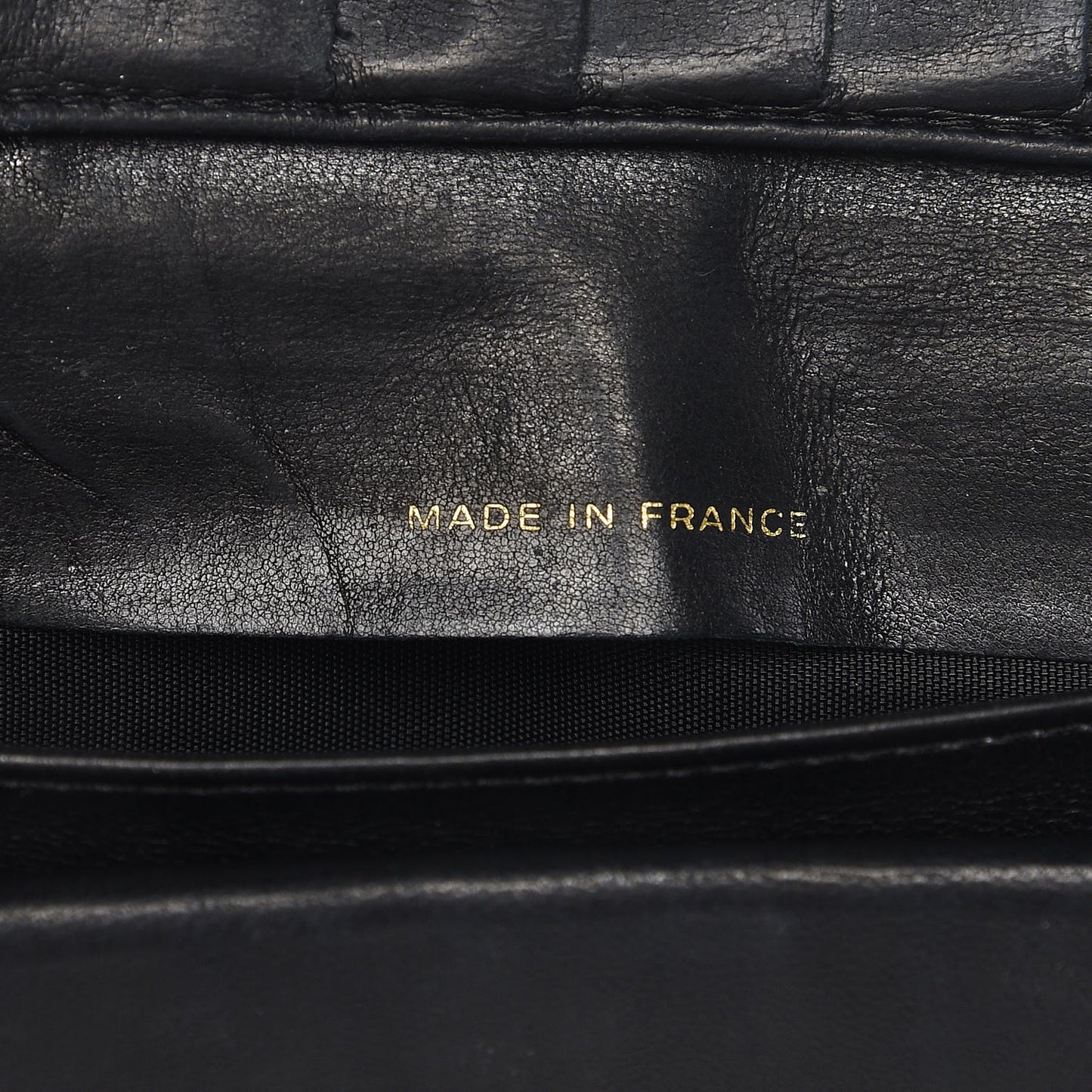 Caviar Timeless CC French Wallet Black