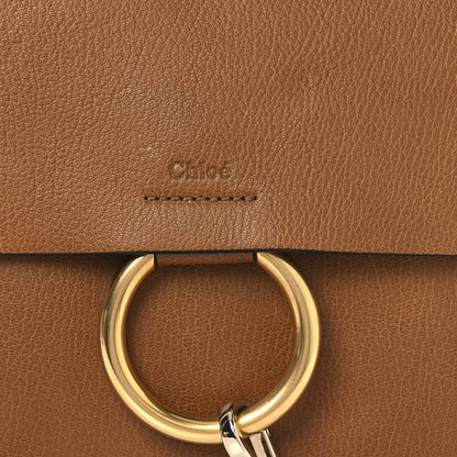 Chloe Goatskin Medium Faye Shoulder Bag Caramel 7 of 10