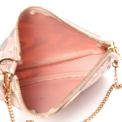 Louis Vuitton Damier Azur Tahitienne Mini Pochette Accessories 5 of 7