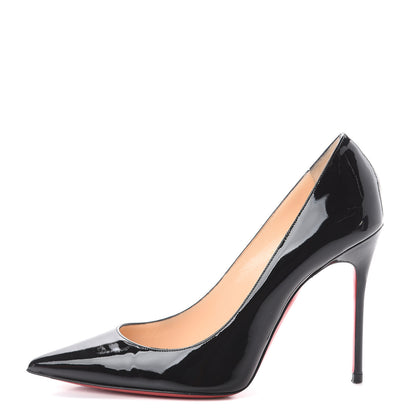 Christian Louboutin Patent Decollete 554 100 Pumps 36 Black 1 of 7