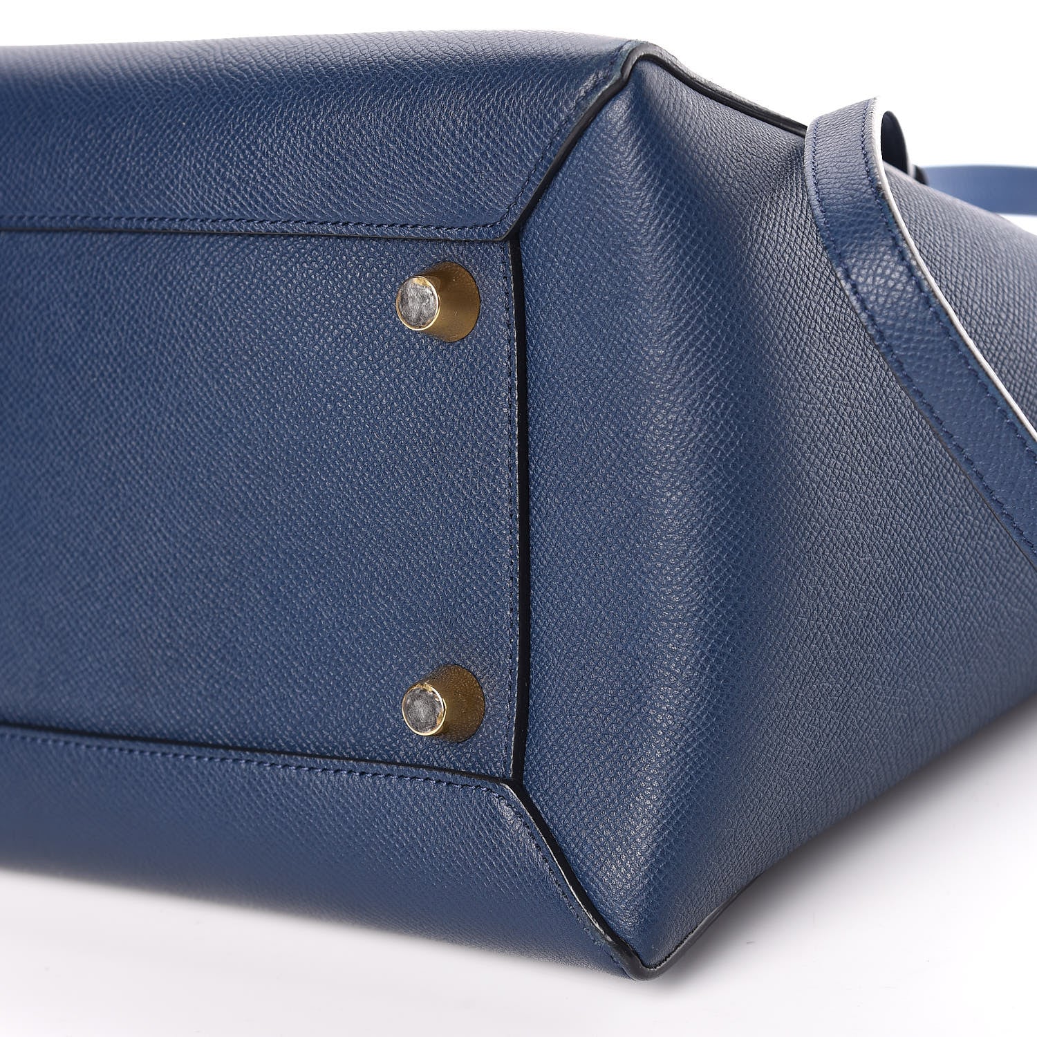 Celine Grained Calfskin Mini Belt Bag Deepsea 6 of 11