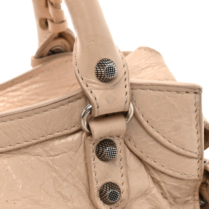 Balenciaga Agneau Arena Neo Cagole Handbag XS Sand Beige 22 of 25