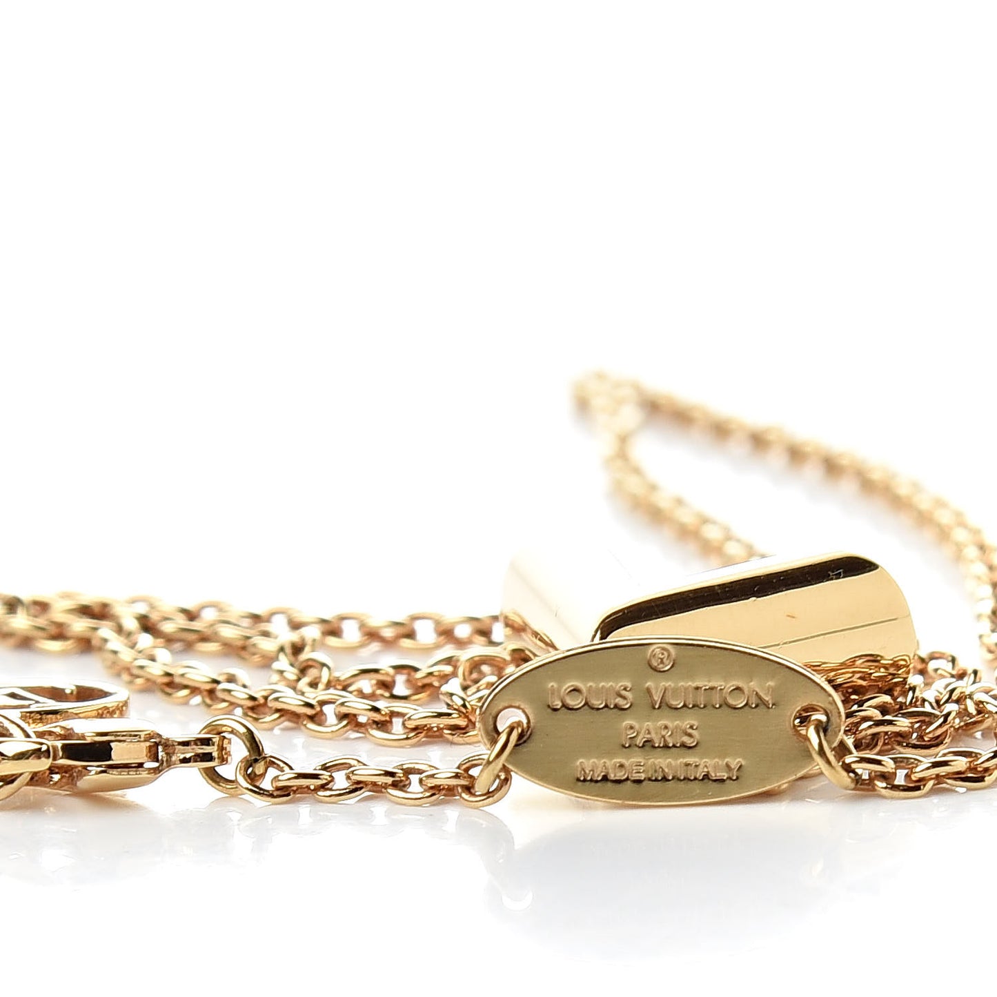 Essential V Necklace Gold