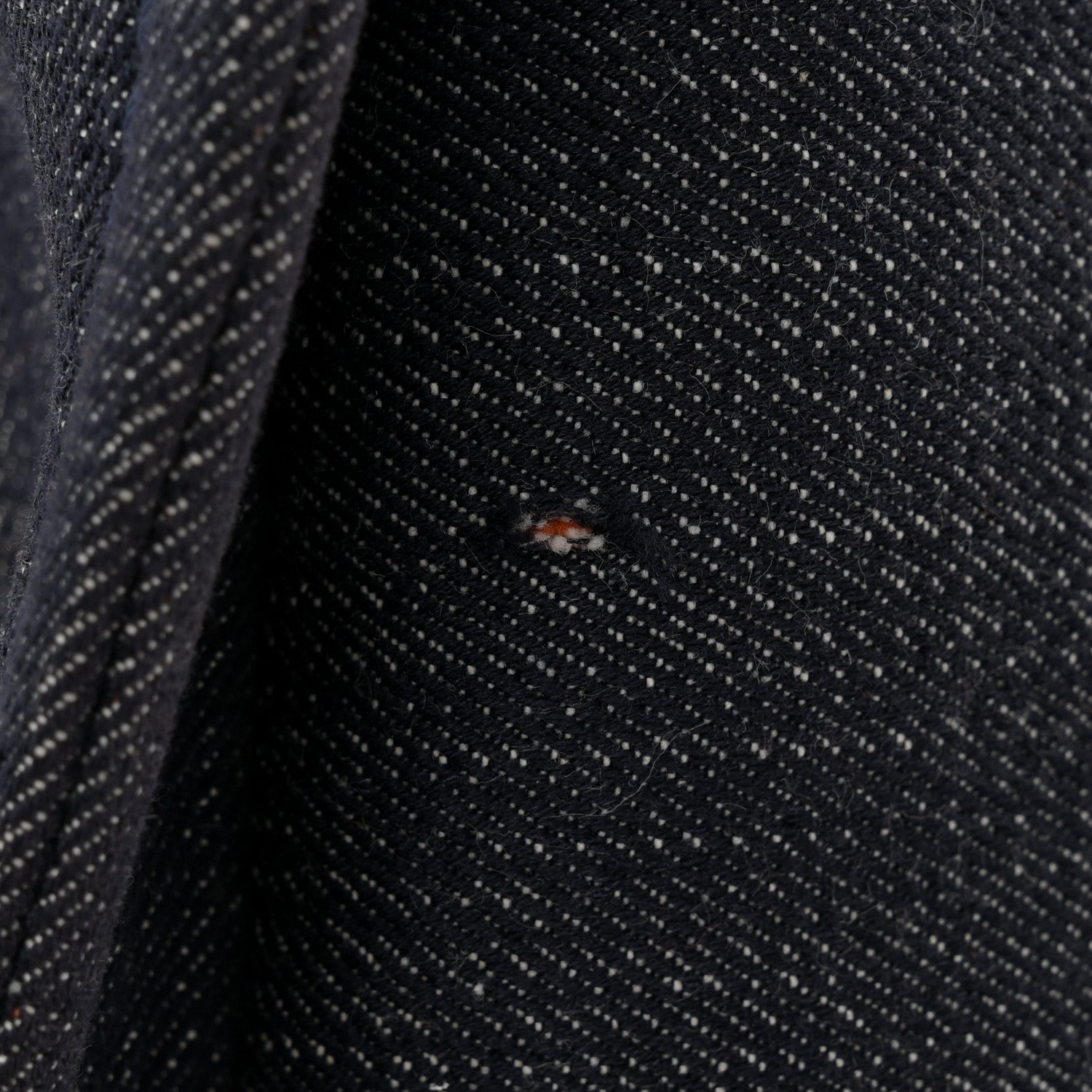 Chanel Denim Medium Deauville Tote Blue Orange 13 of 13