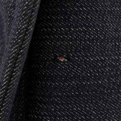 Chanel Denim Medium Deauville Tote Blue Orange 13 of 13