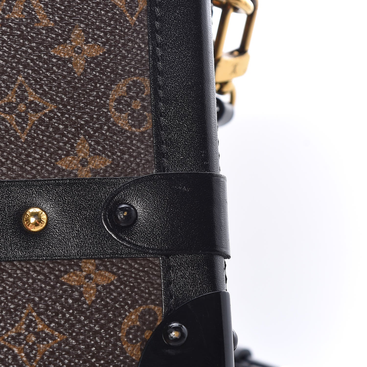 Louis Vuitton Monogram Petite Malle Black 18 of 20