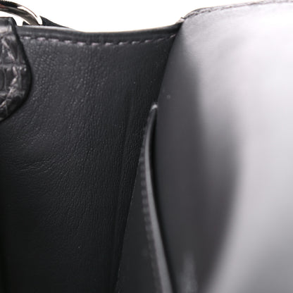 Hermes Matte Alligator Mini Sac Roulis Graphite 7 of 14