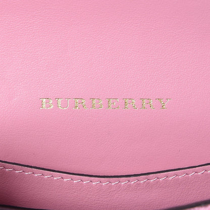 Burberry Metallic Grainy Calfskin Mini Buckle Bag Pale Orchid 5 of 8