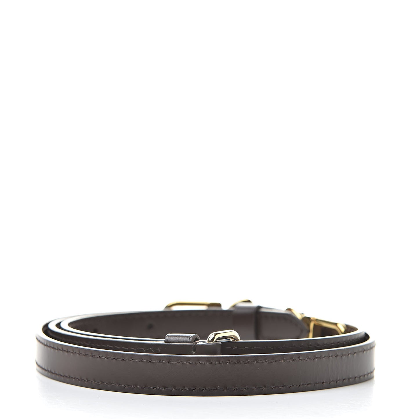 Calfskin 16mm Adjustable Shoulder Strap Brown