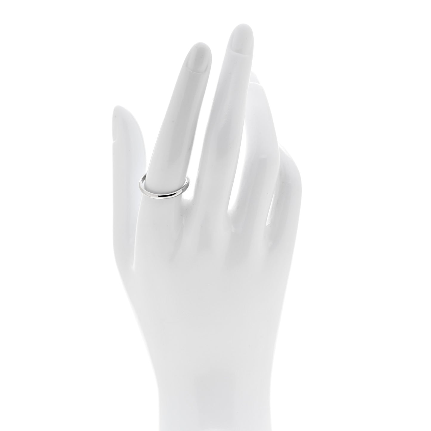 Platinum 2mm 1895 Wedding Band Ring 58 8.5