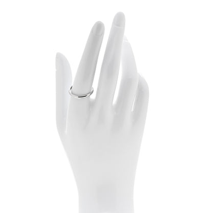 Cartier Platinum 2mm 1895 Wedding Band Ring 58 8.5 2 of 4
