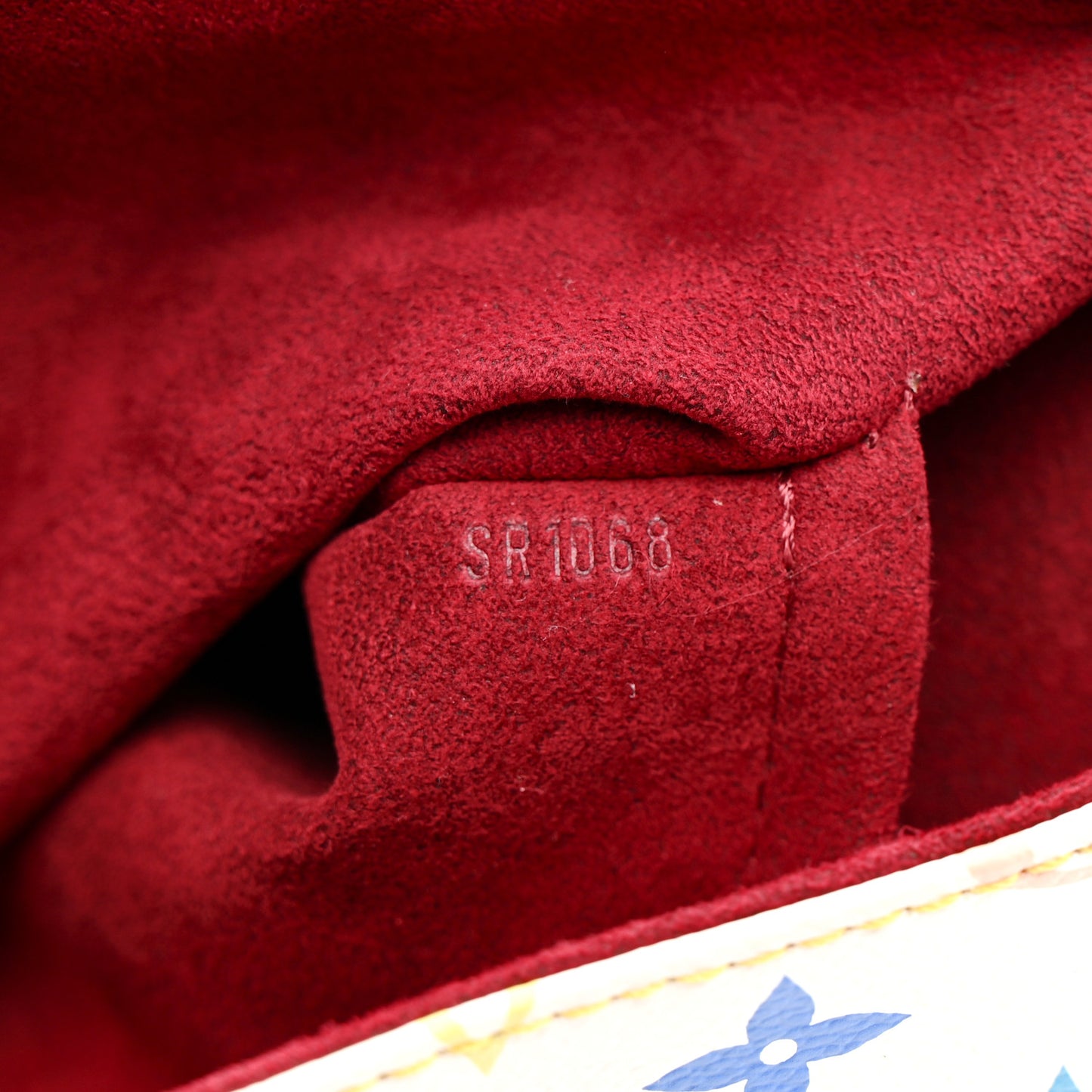Monogram Multicolor Beverly MM White