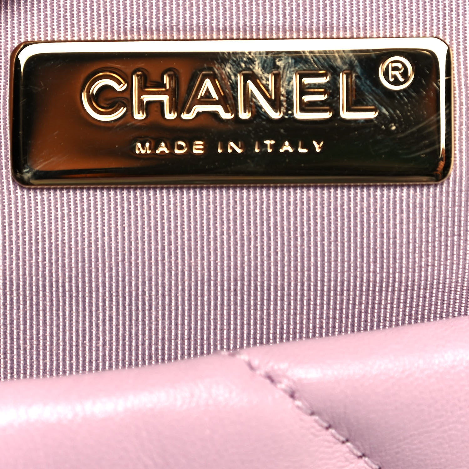 Chanel Lambskin Quilted Medium Chanel 19 Flap Light Pink 6 of 11