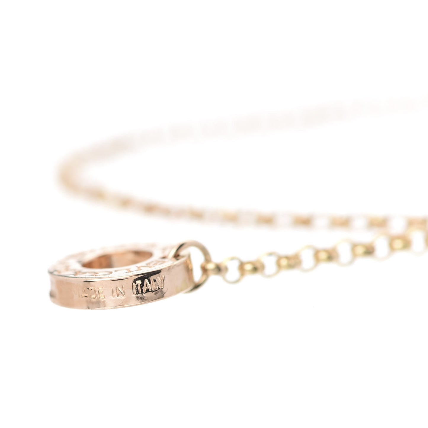BVLGARI 18K Rose Gold Mother of Pearl BVLGARI Bracelet SM