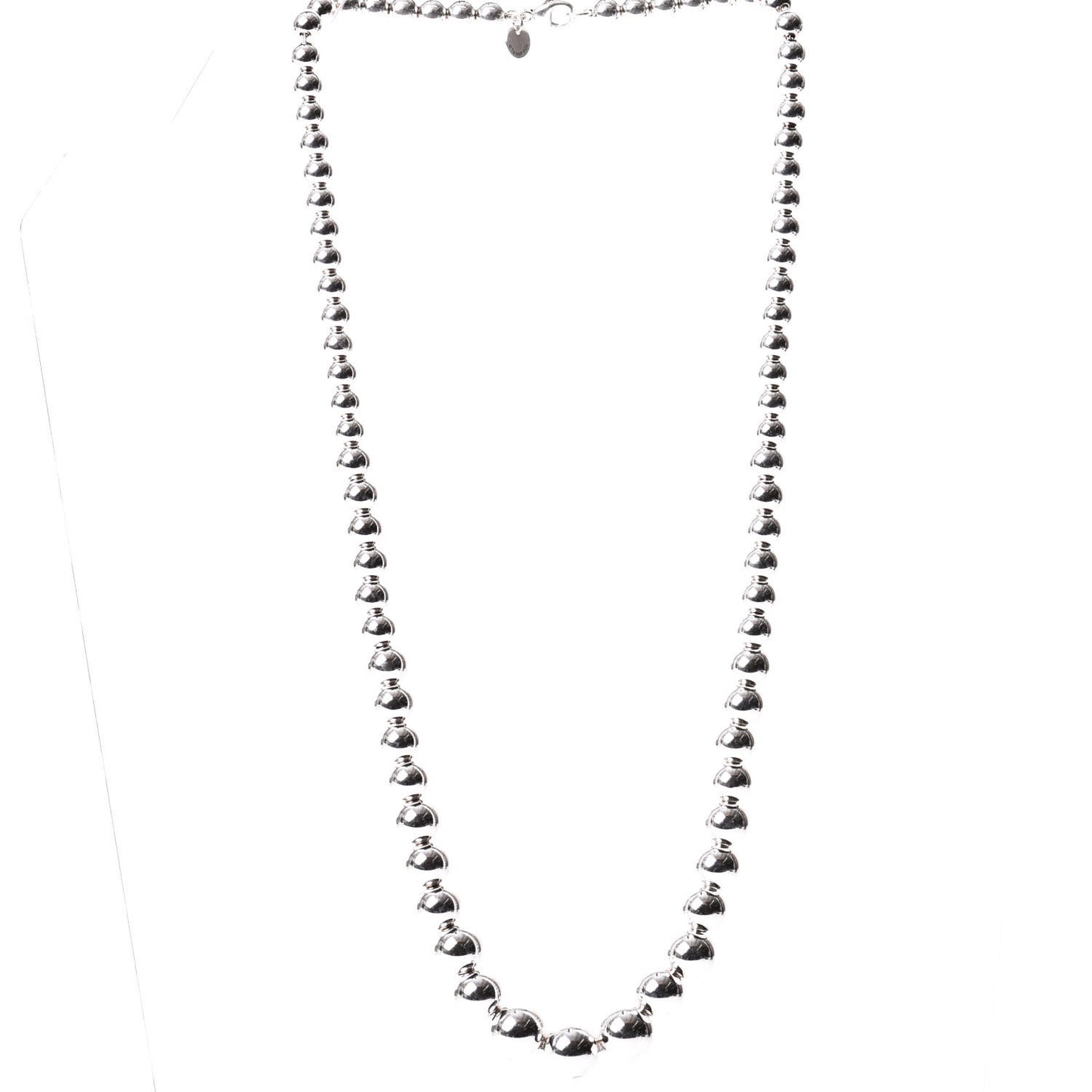 Sterling Silver HardWear Graduated Ball Necklace