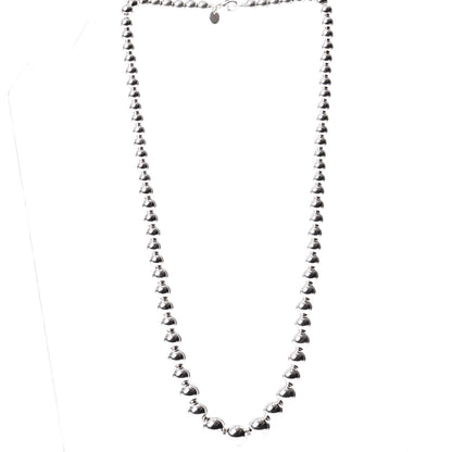 Tiffany Sterling Silver HardWear Graduated Ball Necklace 2 of 4