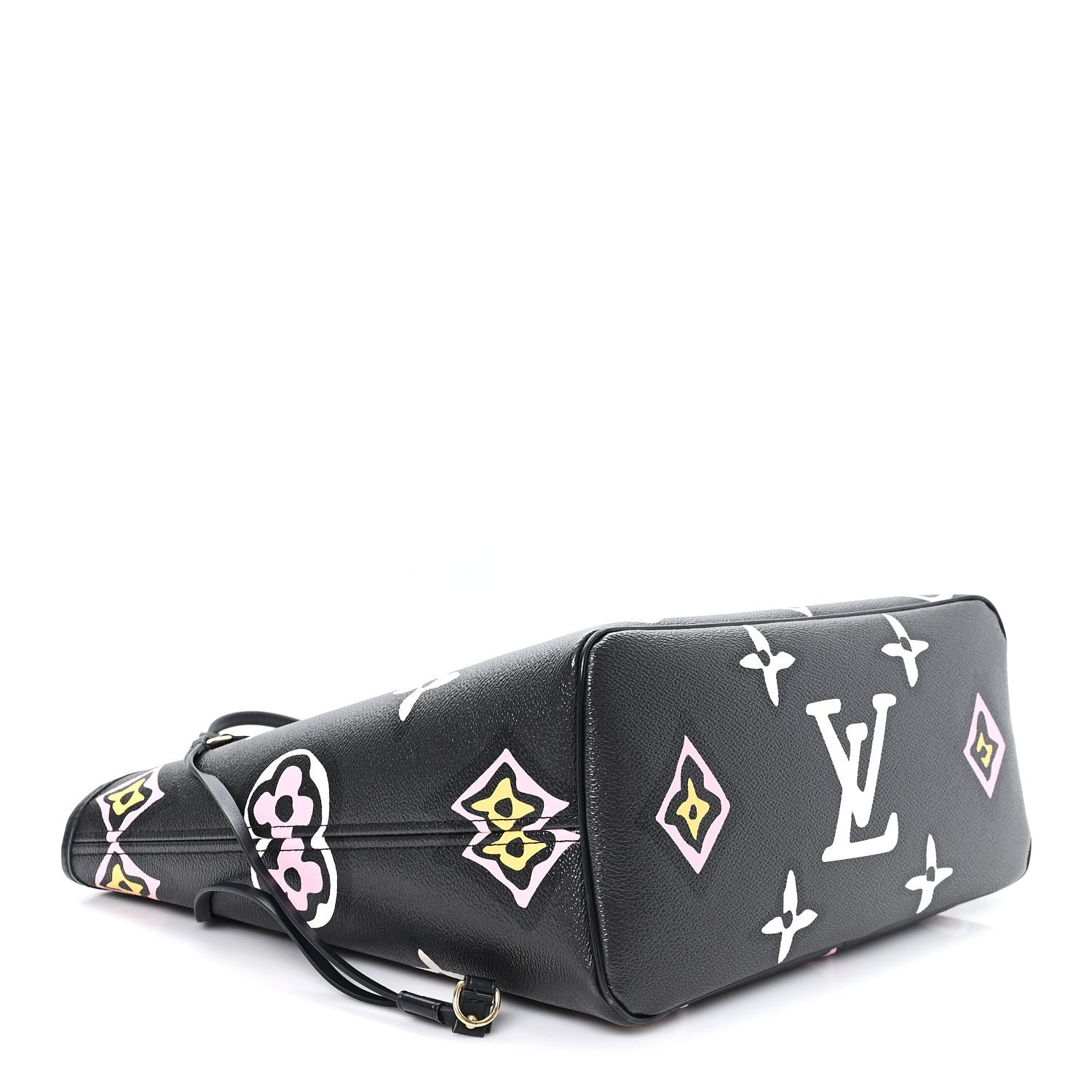 Louis Vuitton Monogram Giant Wild at Heart Neverfull MM Black 5 of 11