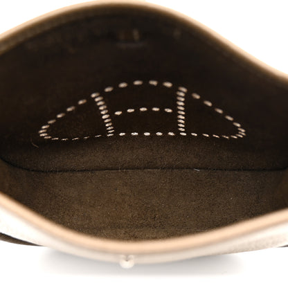 Hermes Taurillon Clemence Evelyne TPM Etoupe 5 of 14