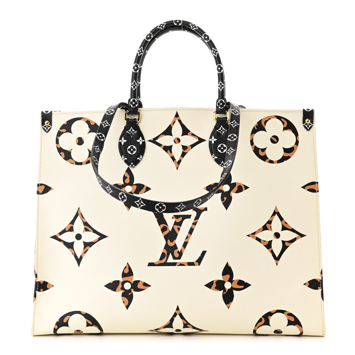 Louis Vuitton Monogram Giant Jungle Onthego GM Ivory 1 of 11