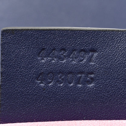 Gucci Velvet Matelasse Small GG Marmont Shoulder Bag Cobalt Blue 7 of 10