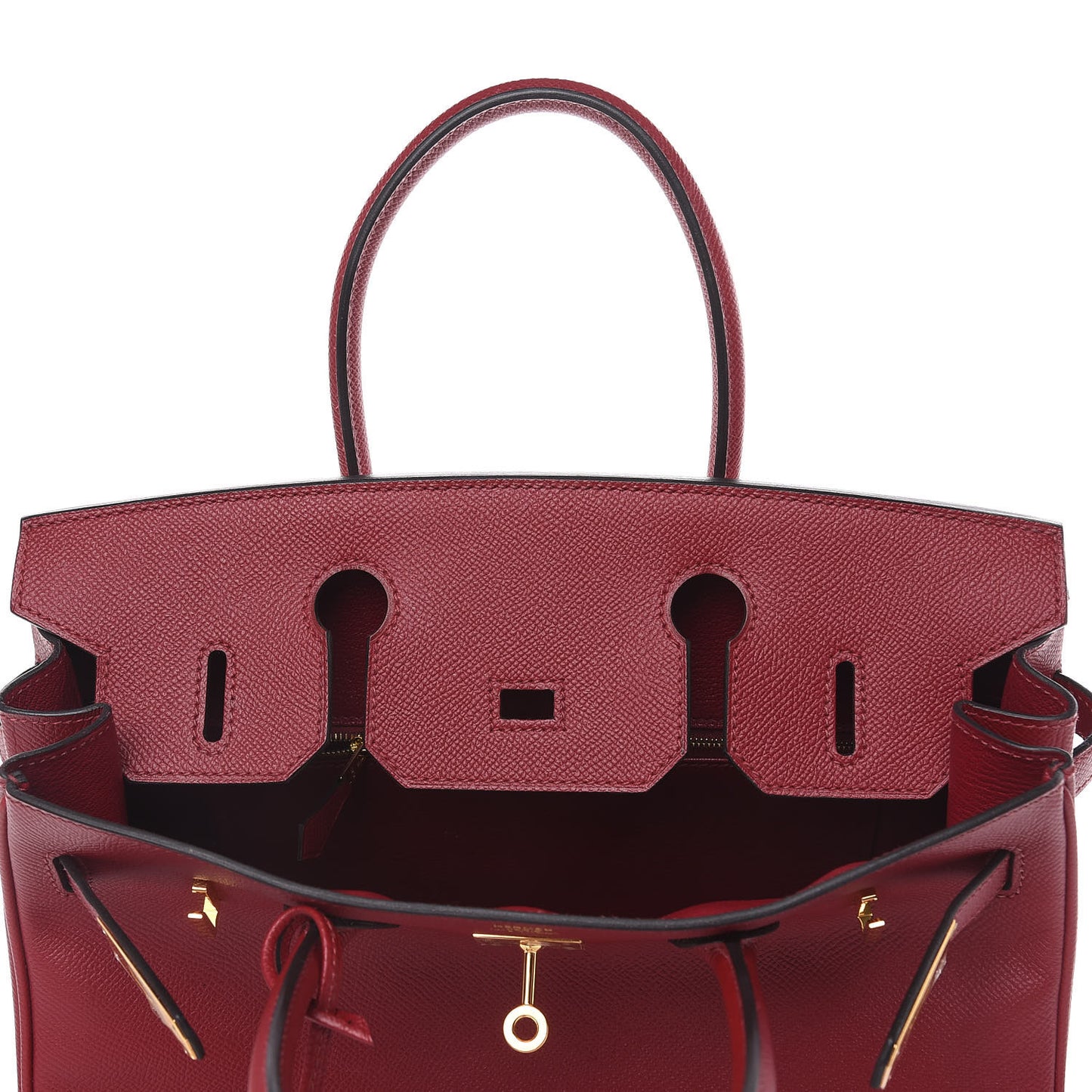 Epsom Birkin 30 Rouge Grenat