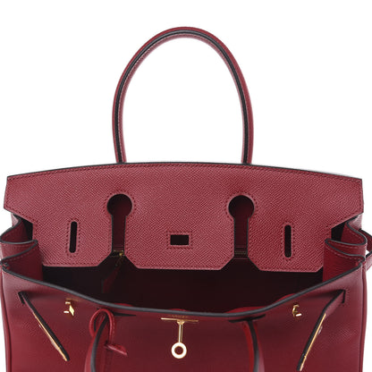 Hermes Epsom Birkin 30 Rouge Grenat 21 of 33
