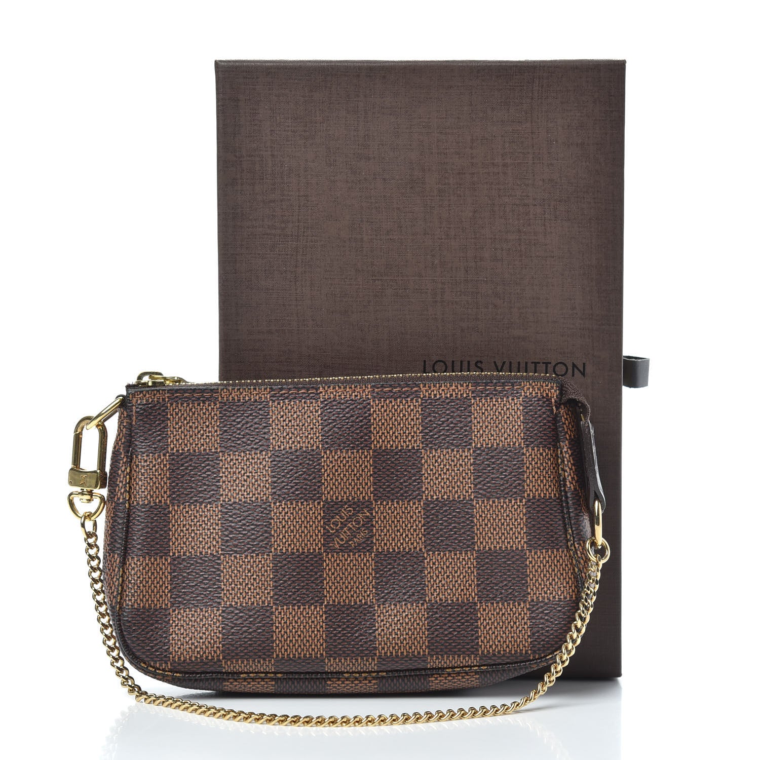 Louis Vuitton Damier Ebene Mini Pochette Accessories 10 of 10