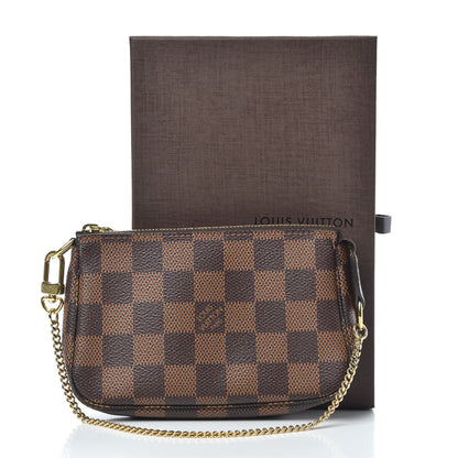 Louis Vuitton Damier Ebene Mini Pochette Accessories 10 of 10