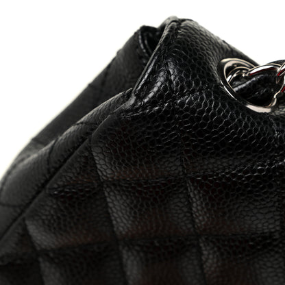 Chanel Caviar Quilted East West Flap Black 18 of 21