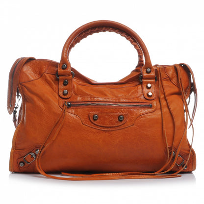 Balenciaga Chevre City Orange 1 of 10