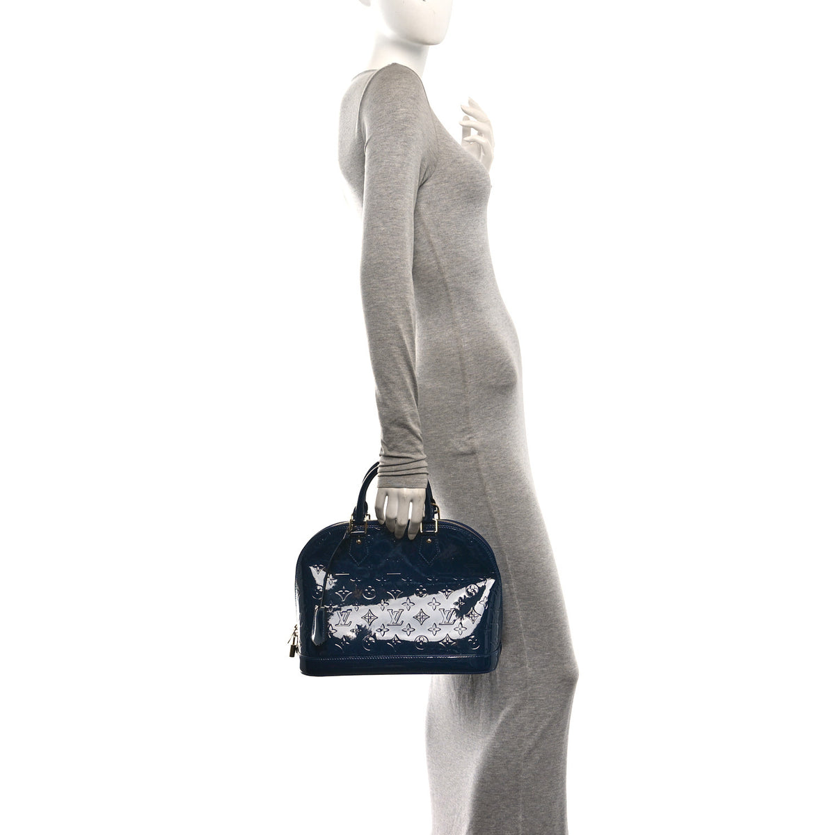 Louis Vuitton Vernis Alma PM Grand Blue 2 of 9