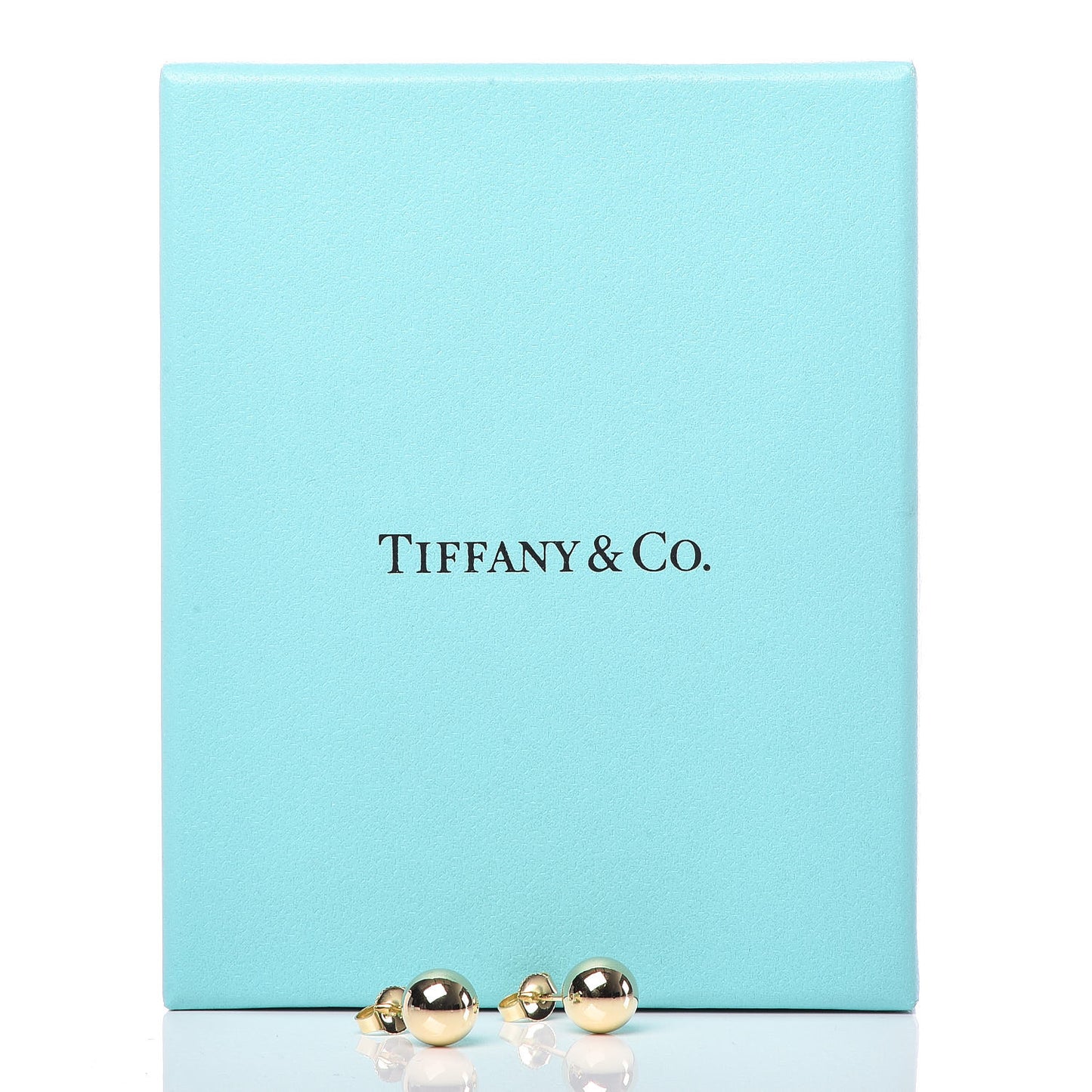 18K Yellow Gold 8mm HardWear Ball Earrings