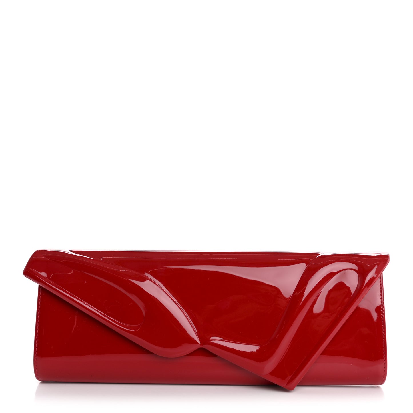 Patent So Kate Baguette Clutch Loubi