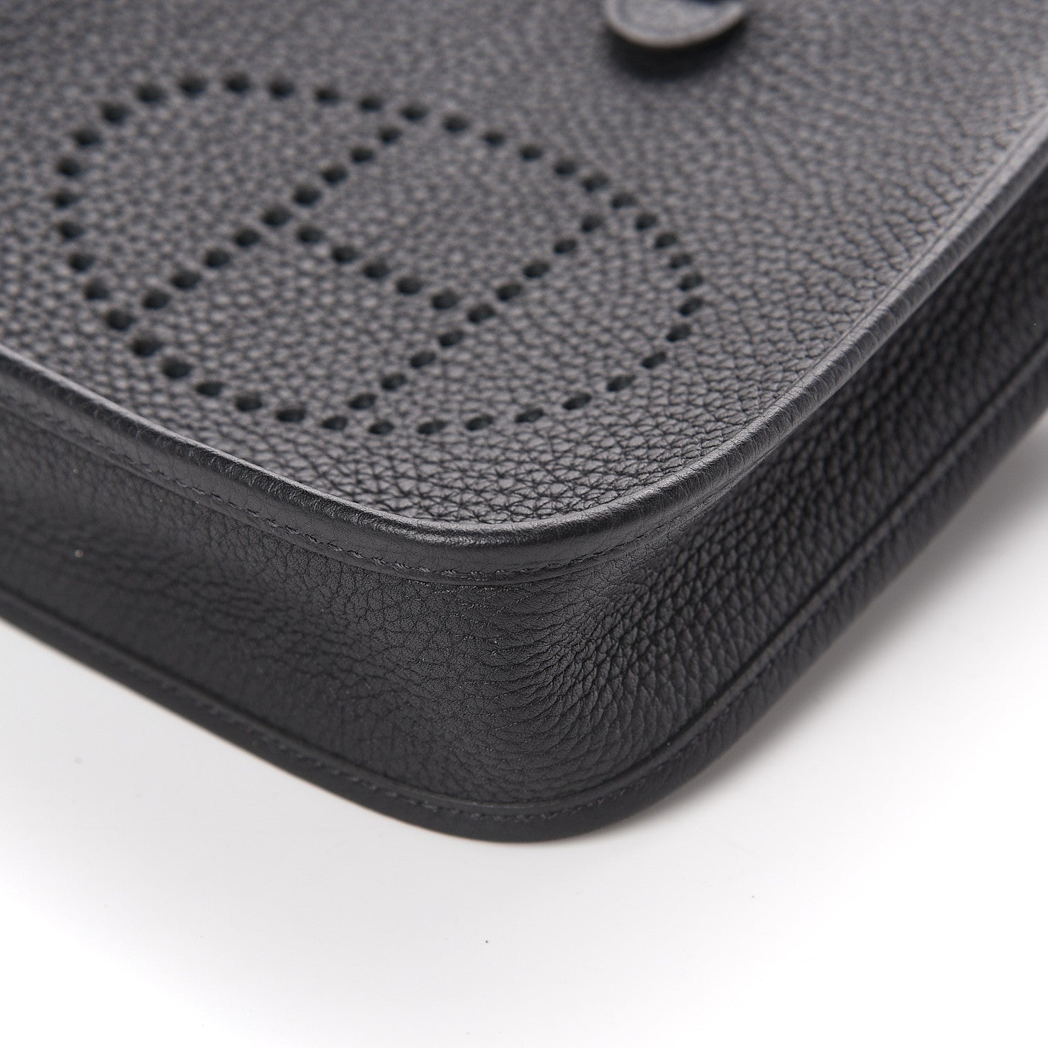 Hermes Taurillon Clemence Evelyne TPM Black 9 of 9