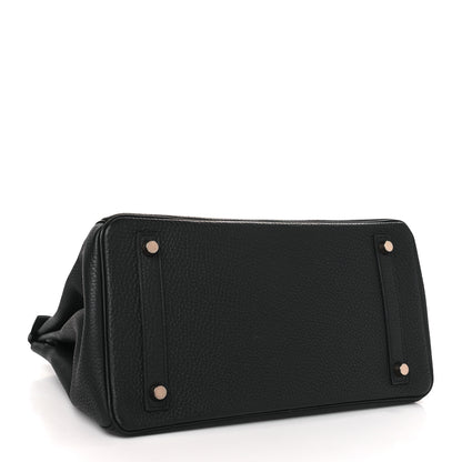 Hermes Togo Birkin 30 Black 4 of 12