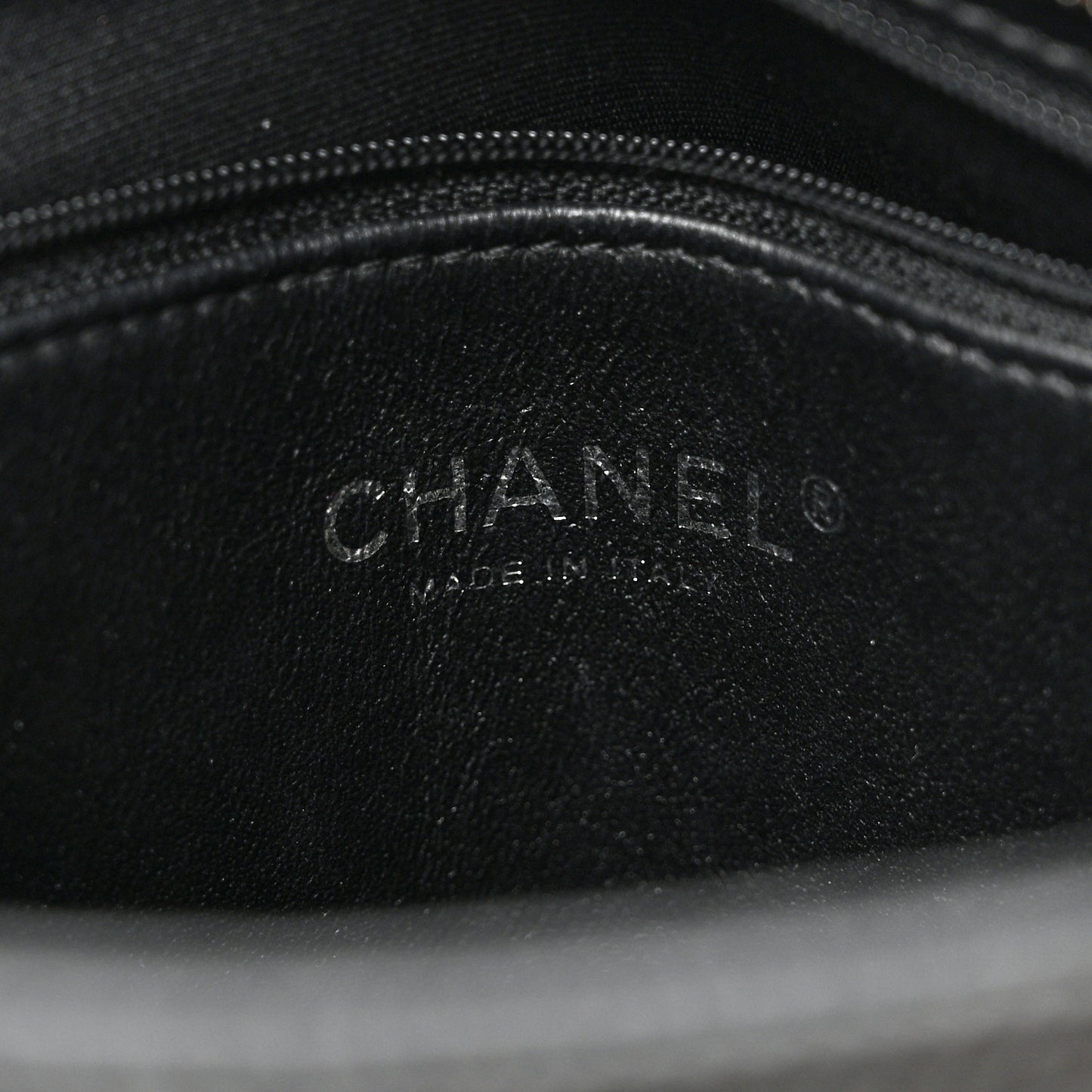 Caviar Quilted Medallion Black
