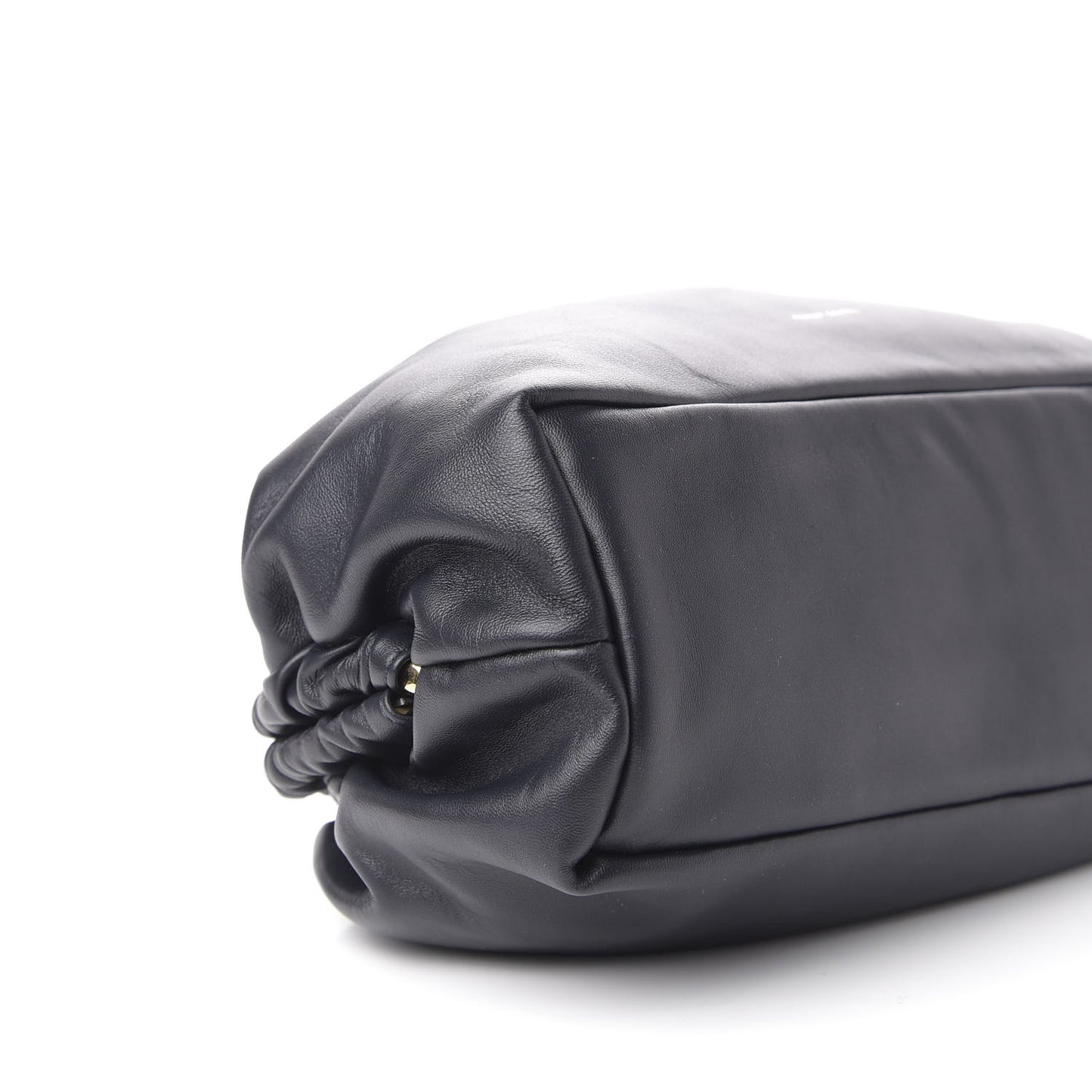 Lambskin Cloud Clutch Black