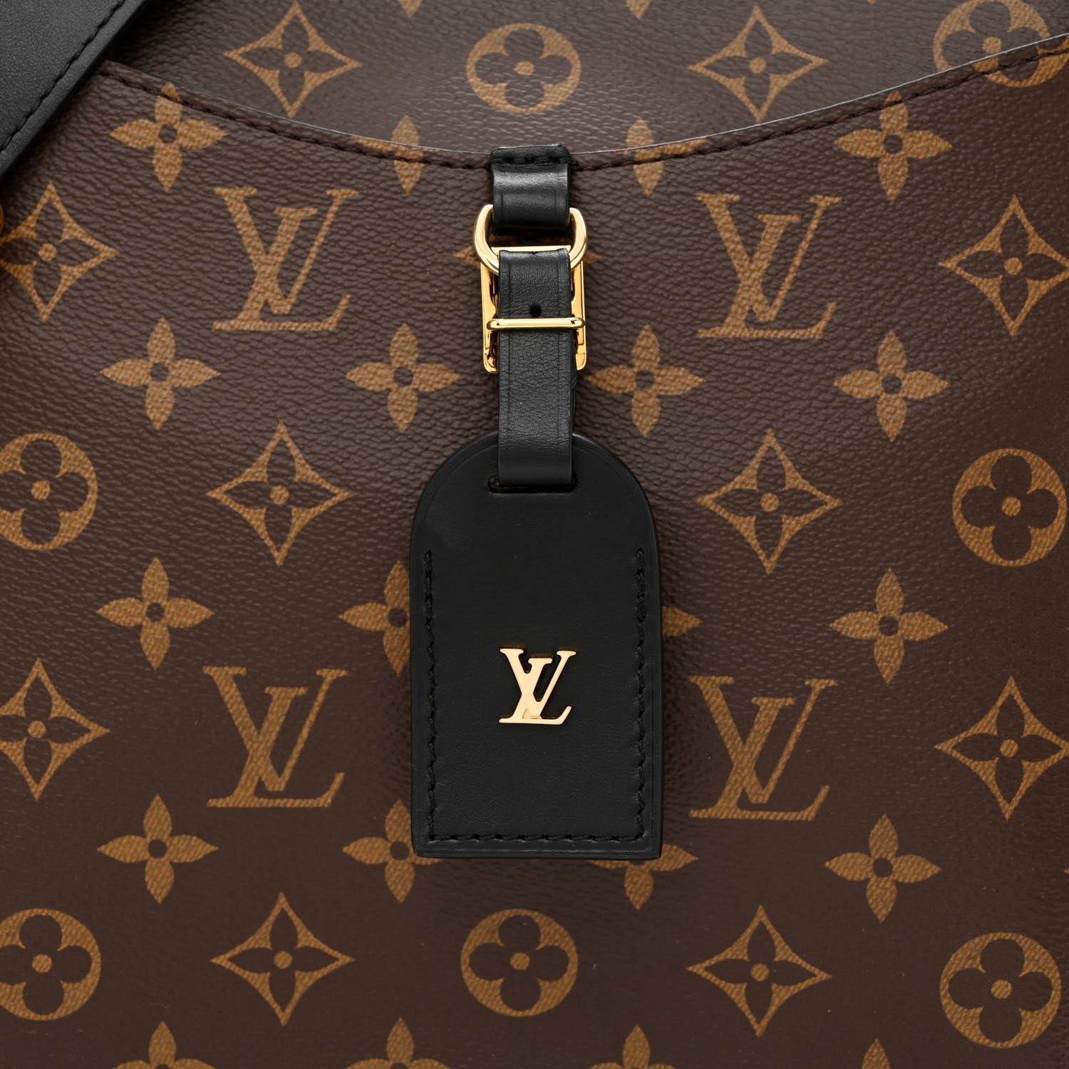 Louis Vuitton Monogram Odeon MM Black 7 of 9