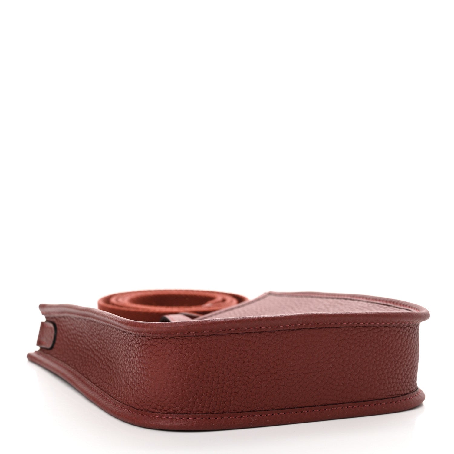 Hermes Taurillon Clemence Amazone Evelyne TPM Rouge H 4 of 10