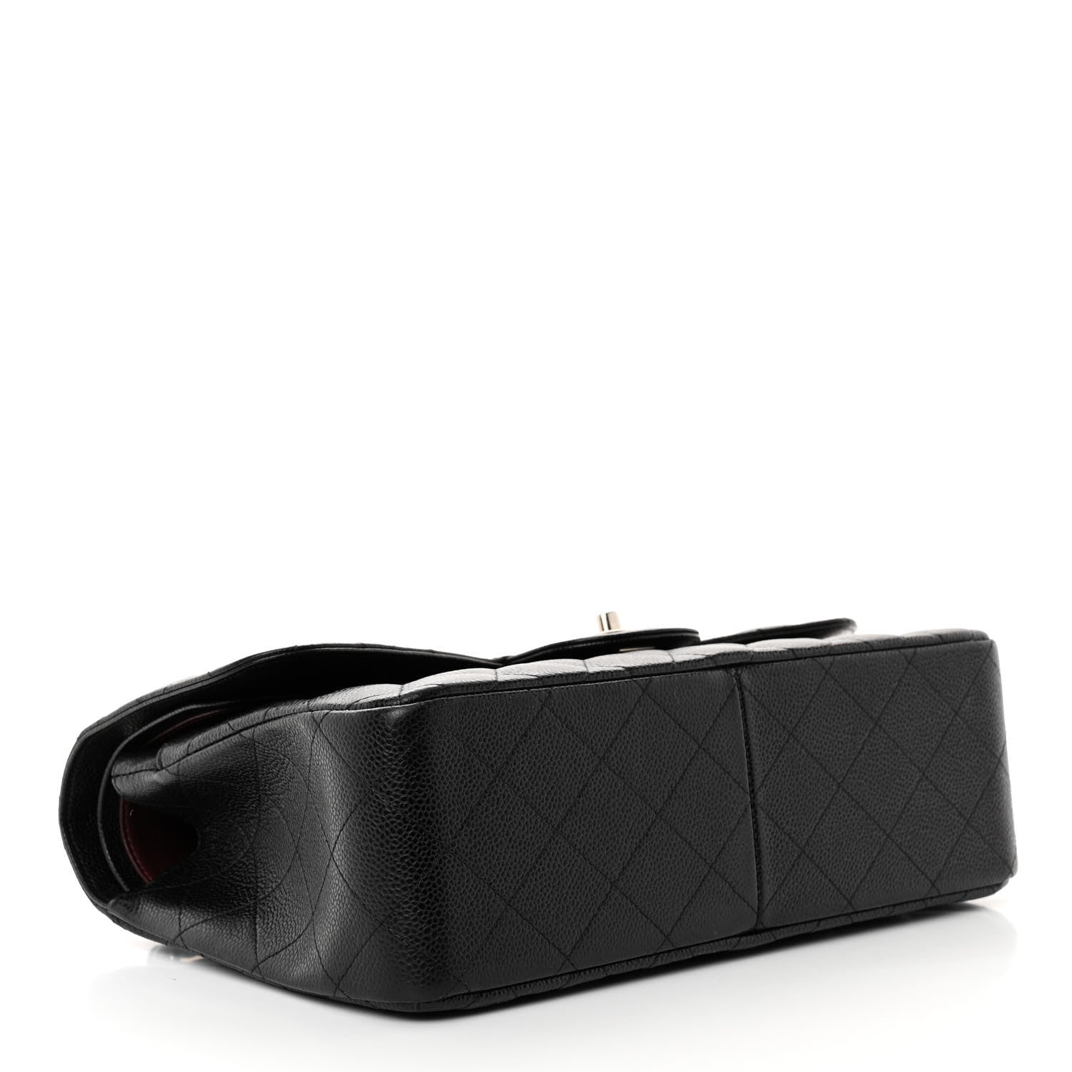 Chanel Caviar Quilted Jumbo Double Flap Black 4 of 12