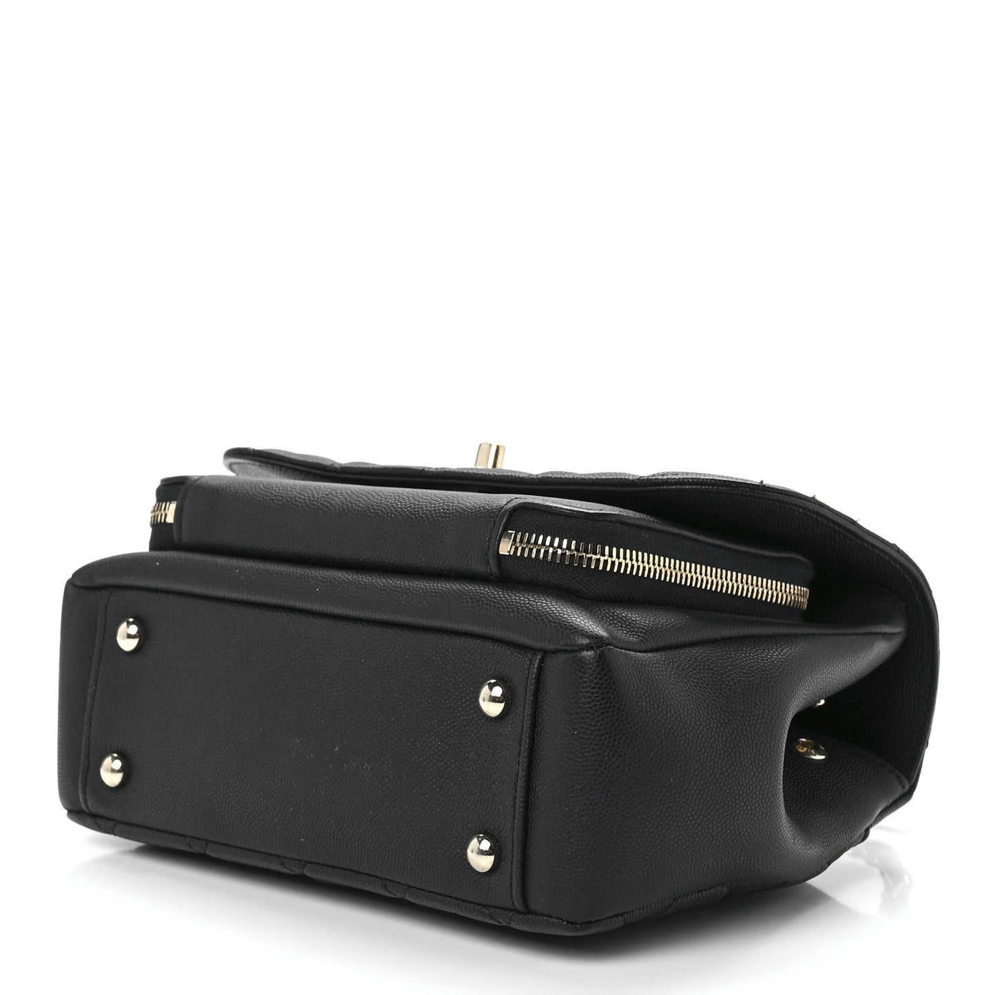 Caviar Quilted Medium Business Affinity Flap Black