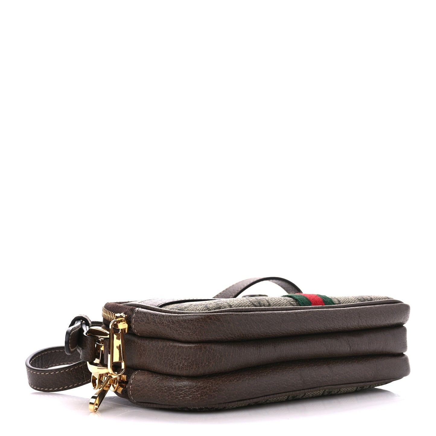 GG Supreme Monogram Web Mini Ophidia GG Bag Brown