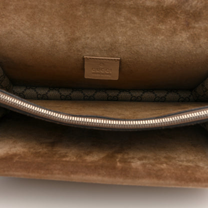 Gucci GG Supreme Monogram Small Dionysus Shoulder Bag Taupe 5 of 9