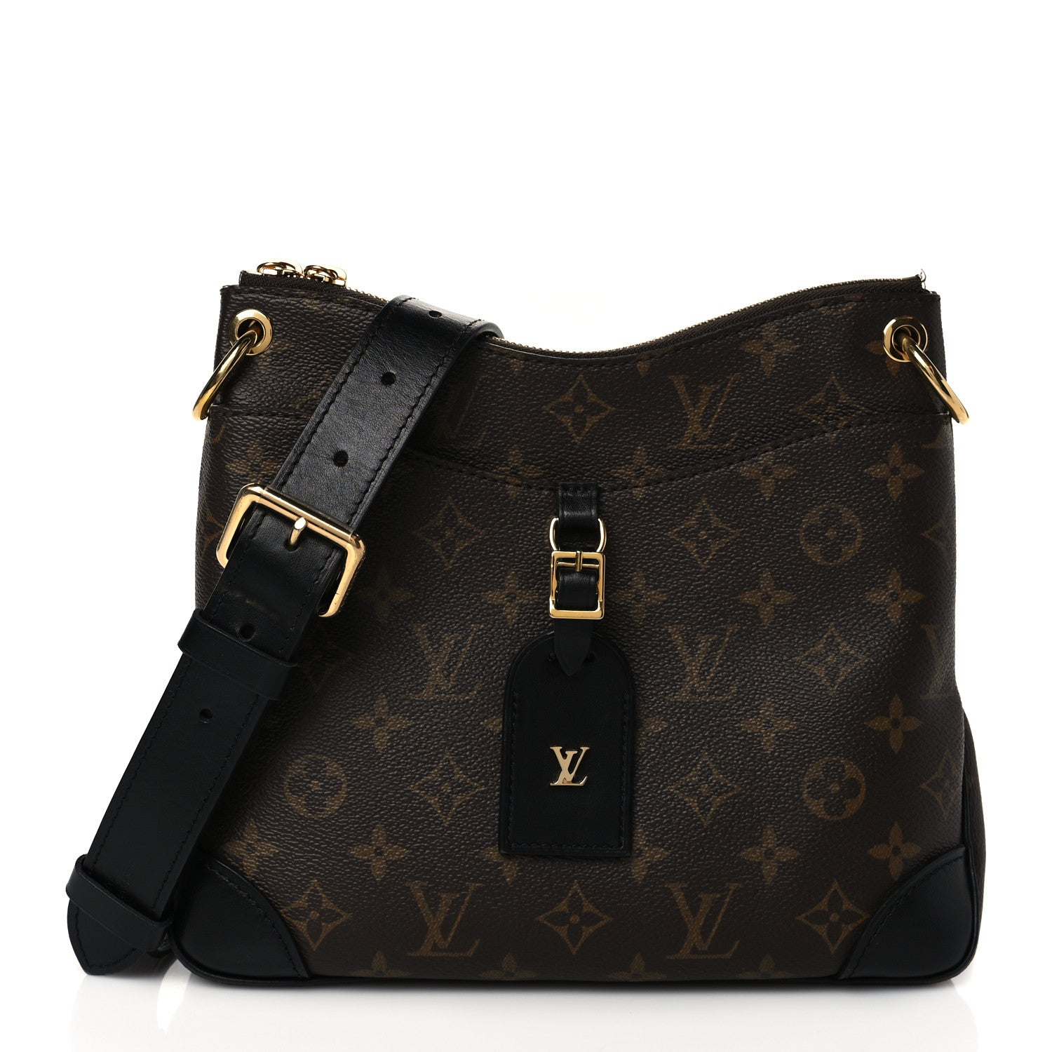 Louis Vuitton Monogram Odeon PM Black 1 of 9