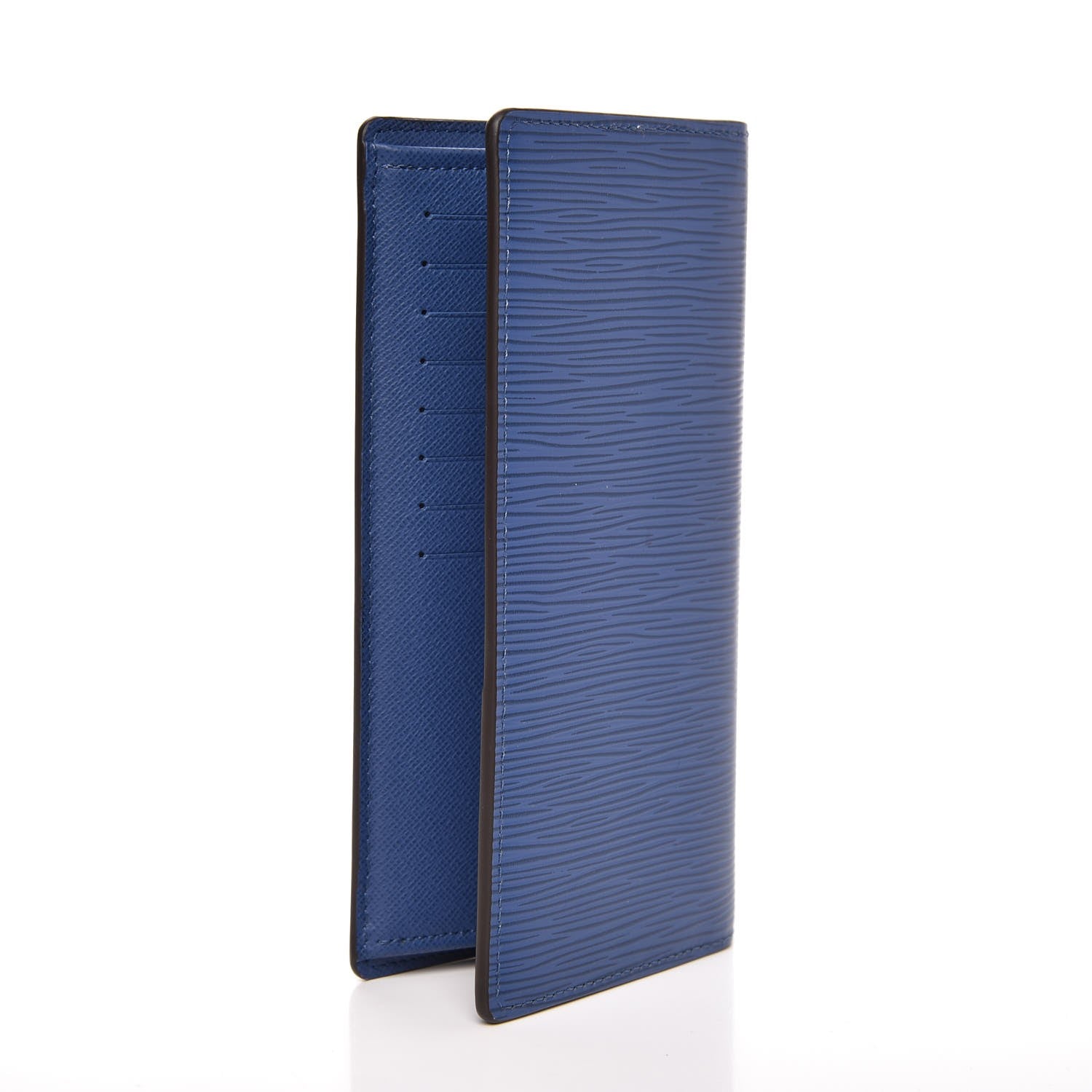 Louis Vuitton Epi Brazza Wallet Blue Celeste 3 of 8
