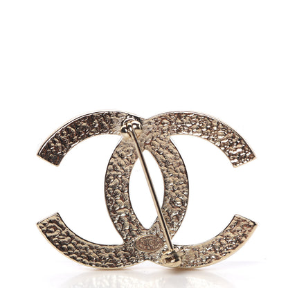 Chanel Pearl CC Brooch Gold 3 of 5